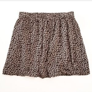 Brandy Melville mini flower skirt